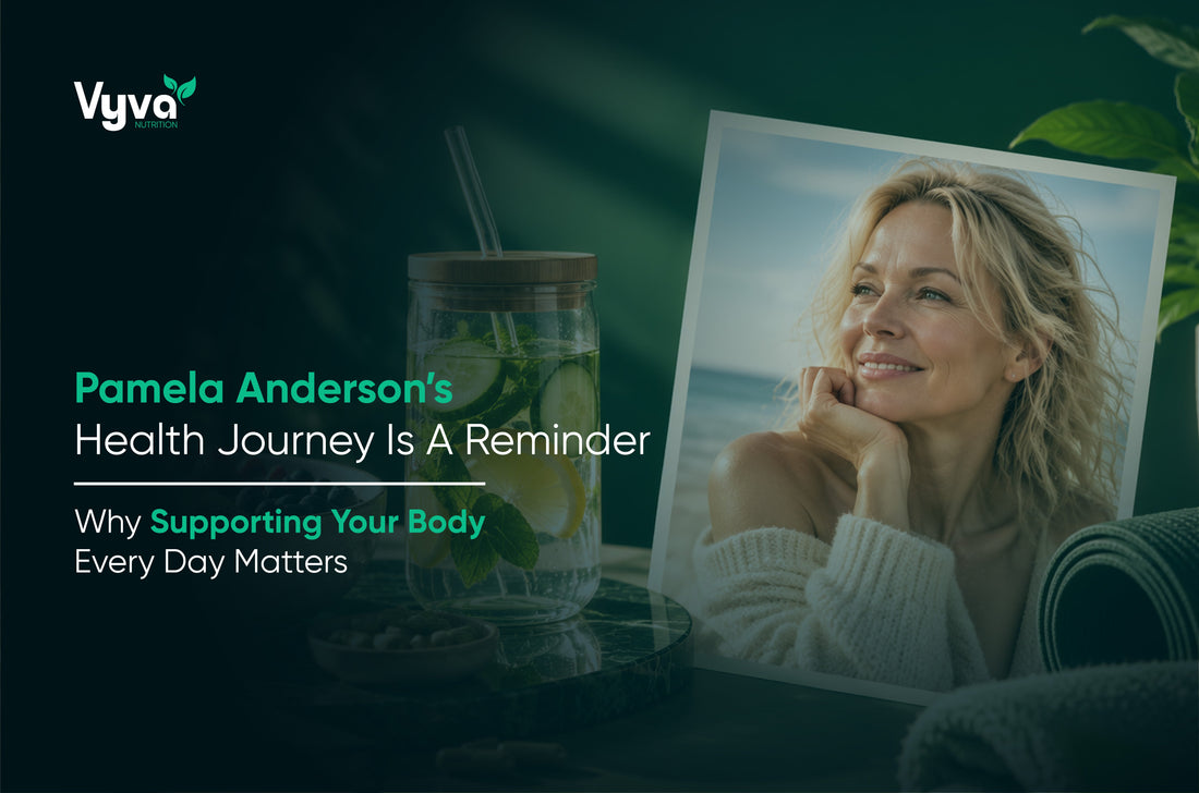 Pamela Anderson’s Health Journey Is A Reminder: Why Supporting Your Body Every Day Matters