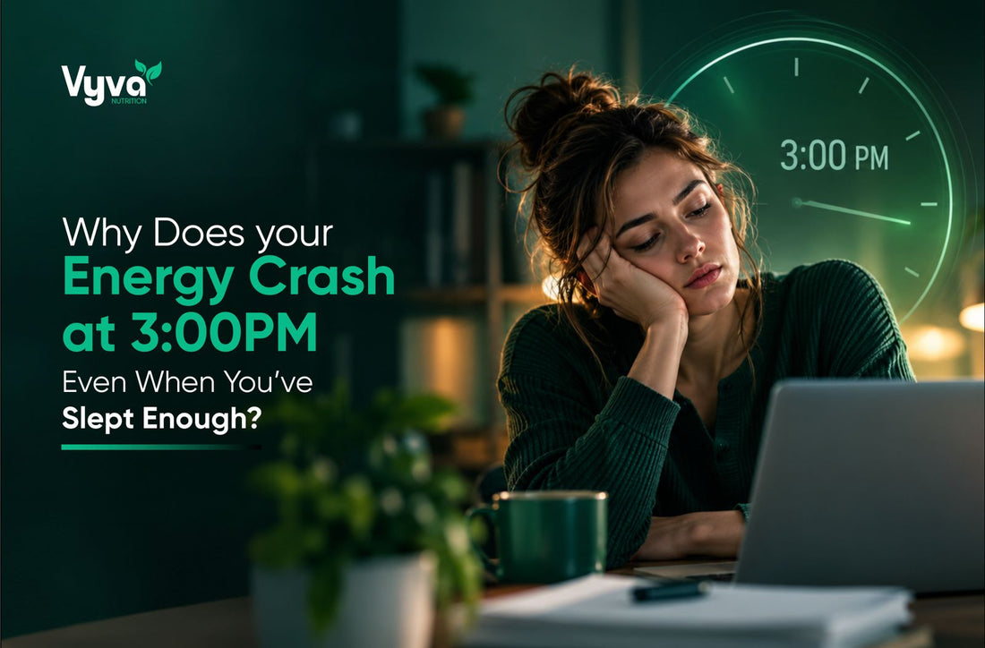 Why Does Your Energy Crash at 3 PM Even When You’ve Slept Enough?