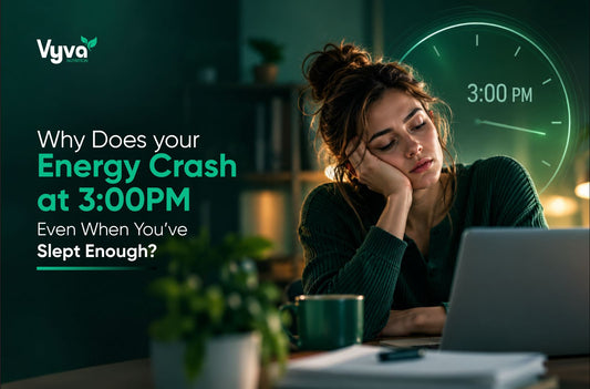 Why Does Your Energy Crash at 3 PM Even When You’ve Slept Enough?