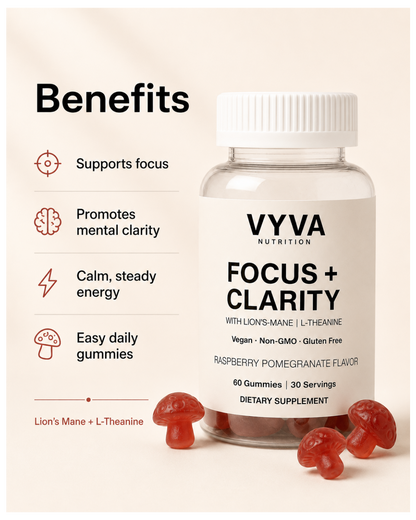 FOCUS + CLARITY