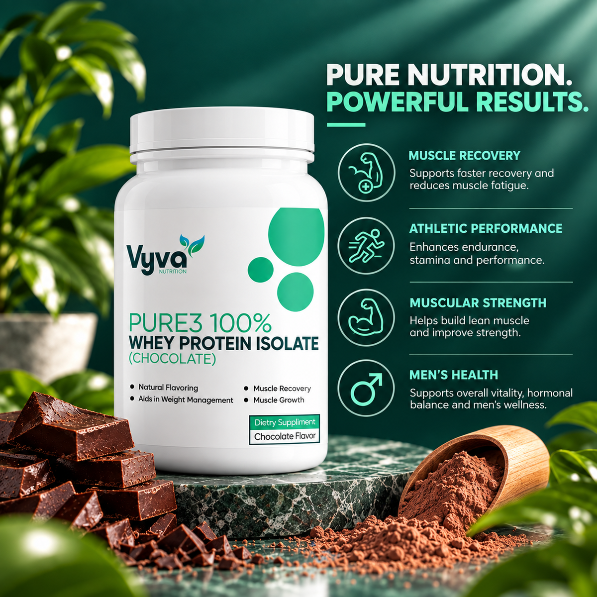 Pure3 100% Whey Protein Isolate