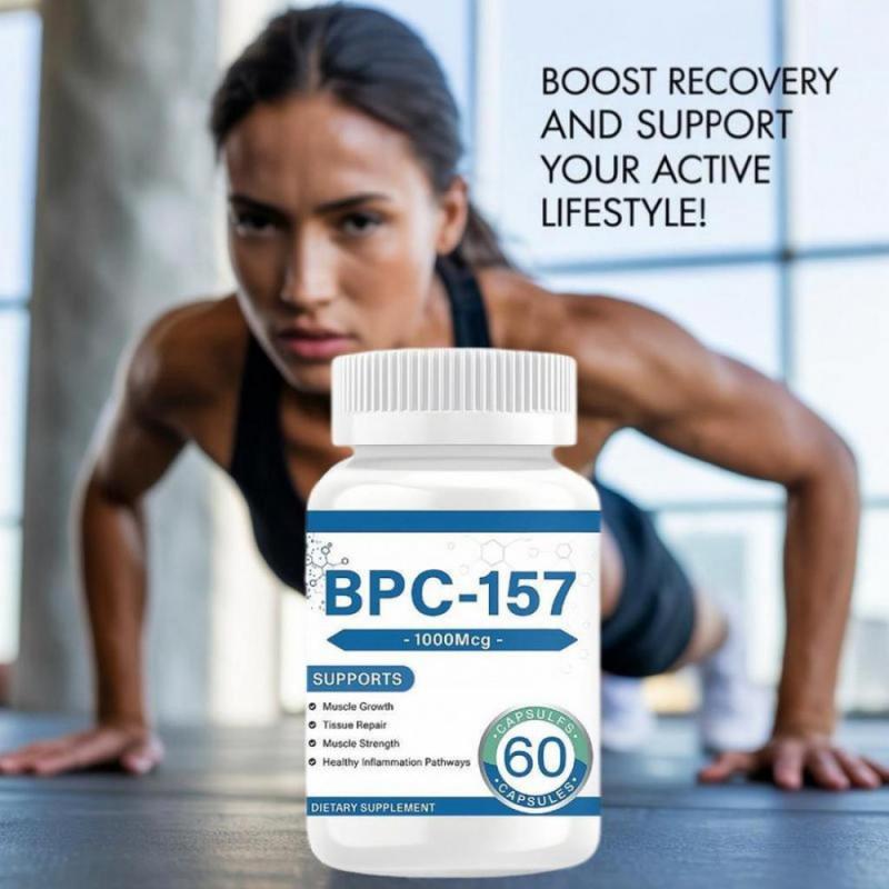 BPC-157 - Peptide Capsules : Blend with Creatine Monohydrate, Collagen Peptides & Magnesium Gluten Free